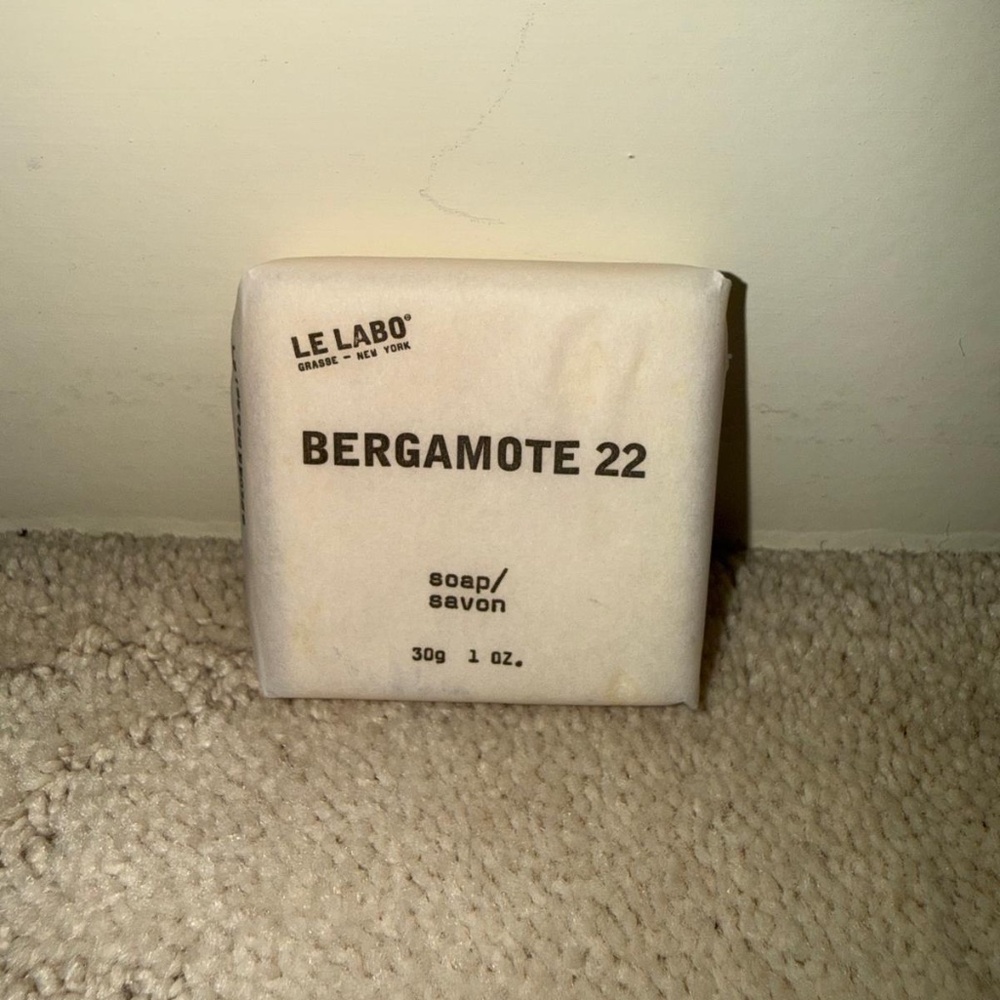 BRAND NEW Le Labo BERGAMOTE 22 Body Bar Soap – 30 g or 1 oz